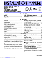 Johnson Controls YM8M/YMLM*MP Installation Manual