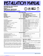 Johnson Controls LM8M*MP Installation Manual