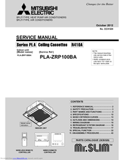 Mitsubishi Electric PLA-ZRP100BA Service Manual