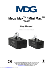 MDG Mega Max User Manual