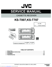 JVC KS-T707 Service Manual