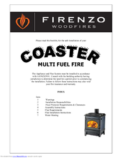 Firenzo Coaster User Manual