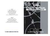 Planex FX-16NW User Manual