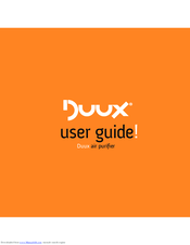 Duux Air Purifier User Manual