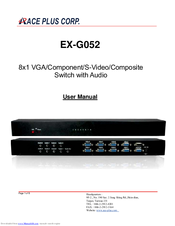 Ace Plus EX-G052 User Manual