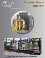RAMSET RAM 30 30 Instruction Manual