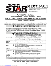 North Star M157310AC.1 Owner's Manual
