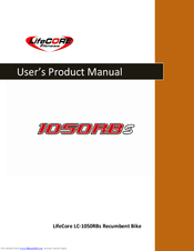 Lifecore fitness LC-1050RBs Manuals 
