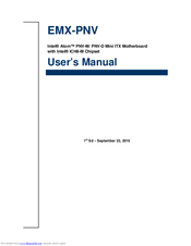 Avalue Technology EMX-PNV User Manual