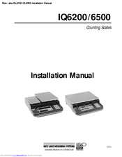 Rice Lake IQ6200 Installation Manual