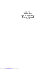 Tmc AI5VG+ User Manual