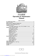 St. Croix Greenfield Operation & Maintenance Manual