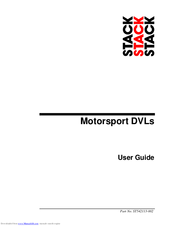 Stack Motorsport DVL User Manual