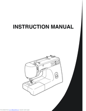 Janome 900 Instruction Manual