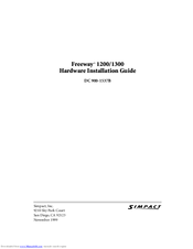 Simpact Freeway 1300 Hardware Installation Manual