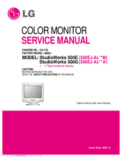 LG StudioWorks 500E Service Manual