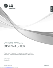 LG LDF8572ST Owner's Manual