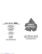 Planex GW-AP11S User Manual