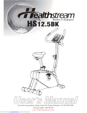 Healthstream HS12.5BK User Manual