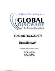 R-Quest TCA-9800 User Manual