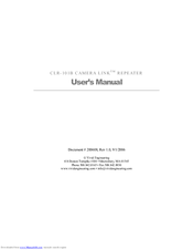 Vivid CAMERA LINK CLR-101B User Manual