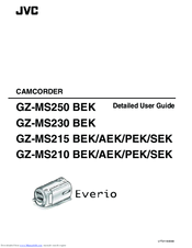 JVC Enverio GZ-MS210 AEK Detailed User Manual