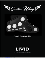 Livid Guitar Wing Quick Start Manual
