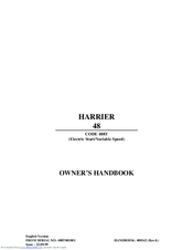 Hayter 488T Owner's Handbook Manual
