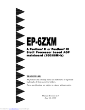 EPOX EP-6ZXM User Manual