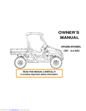 Applestone APU06EL Owner's Manual