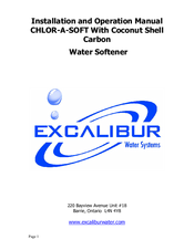 Excalibur CHLOR-A-SOFT Installation And Operaion Manual