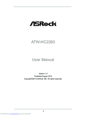 ASROCK ATW-HC2260 User Manual