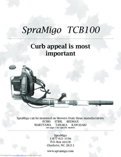 SpraMigo TCB100 User Manual