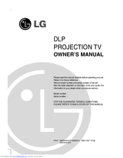 LG 3828VA0531D Owner's Manual