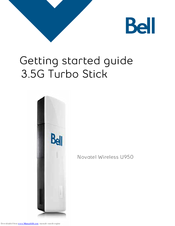 Bell U950 Turbo Stick Getting Started Manual