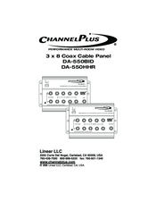 Channel Plus DA-550BID User Manual