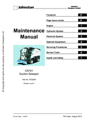 Johnston CN101 Maintenance Manual