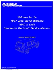 Jeep 1997 Grand Cherokee Service Manual