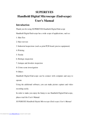 Supereyes B002 User Manual