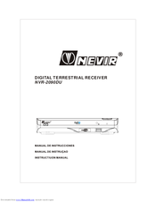 Nevir NVR-2090DU Instruction Manual