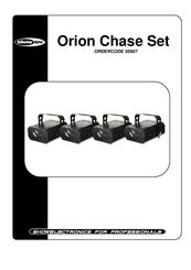 SHOWTEC Orion Chase set User Manual