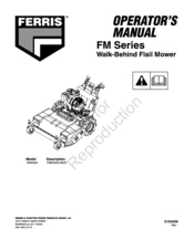 Ferris 5900520 Operator's Manual