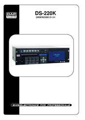 DAPAudio DS-220K User Manual