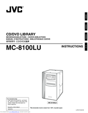 Jvc MC-8100LU Instructions Manual