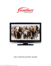 Frontier TV Receiver Self-Installation Manual