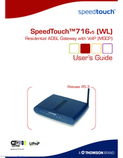 THOMSON SpeedTouch 716v5 (WL) User Manual
