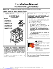 Heat & Glo TIARAI-BK-IPI Installation Manual