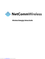 NetComm Velocity NP124 Setup Manual