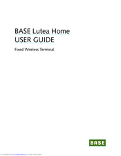Base Lutea Home User Manual