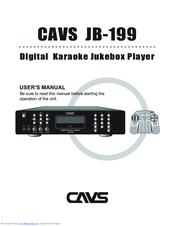 CAVS JB-199 Premier User Manual